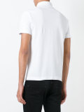 logo patch polo shirt 