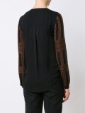 v-neck blouse 