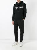 swallow embroidered hoodie