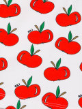 apple print shorts