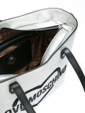 logo print shoulder bag