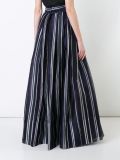 pleated wide-leg trousers