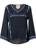 sheer beaded blouse
