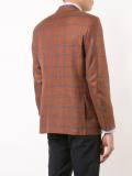 classic checked blazer