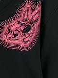 bunny print sweatshirt
