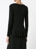 ruffle hem jumper 