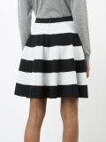 striped full skirt 