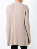 open front knitted cardigan