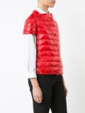 glossy quilted jacket