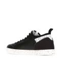 paint splatter print sneakers
