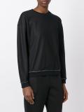 panelled sweatshirt