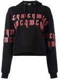 text print hoodie