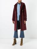 belted mid coat