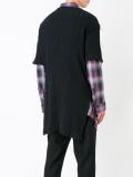 distressed knit T-shirt