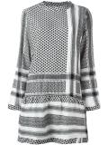 longsleeved Keffiyeh dress