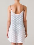 sleeveless lace beach dress