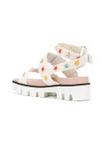 star studded strapped sandals