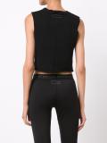 cropped vest