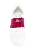 contrast band sneakers 