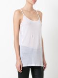 elongated ribbed cami