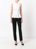 straight tailored trousers