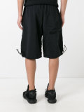drawstring hem shorts