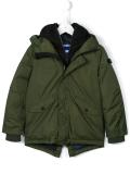 masked padded coat