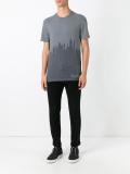 skyline print T-shirt