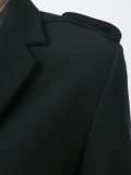 buttoned blazer