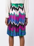 chevron print skirt 
