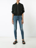 high-rise skinny jeans