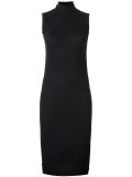 roll neck sleeveless dress 