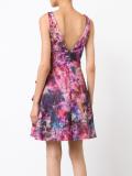 flared flower dress