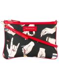printed shoulder bag