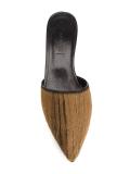 pointy flat mules