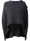 overlay knitted top