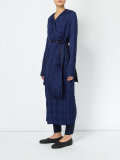 patterned asymmetric jacket
