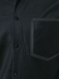 pocket print detail shirt