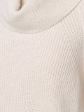 cable knit roll neck jumper