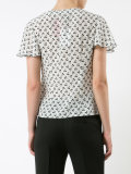 'El Dorado' cherry-print blouse