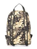 Medusa patch printed backpack