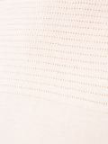 perforated detailing knitted blouse