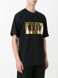 metallic logo T-shirt