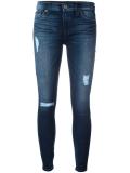 distressed skinny jeans