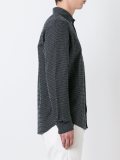 grid print shirt