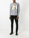 logo print sweatshirt