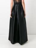 pleat detail full skirt