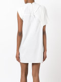 twist neck dress