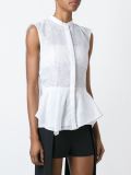 diagonal drape top