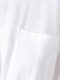 knot hem cropped T-shirt 